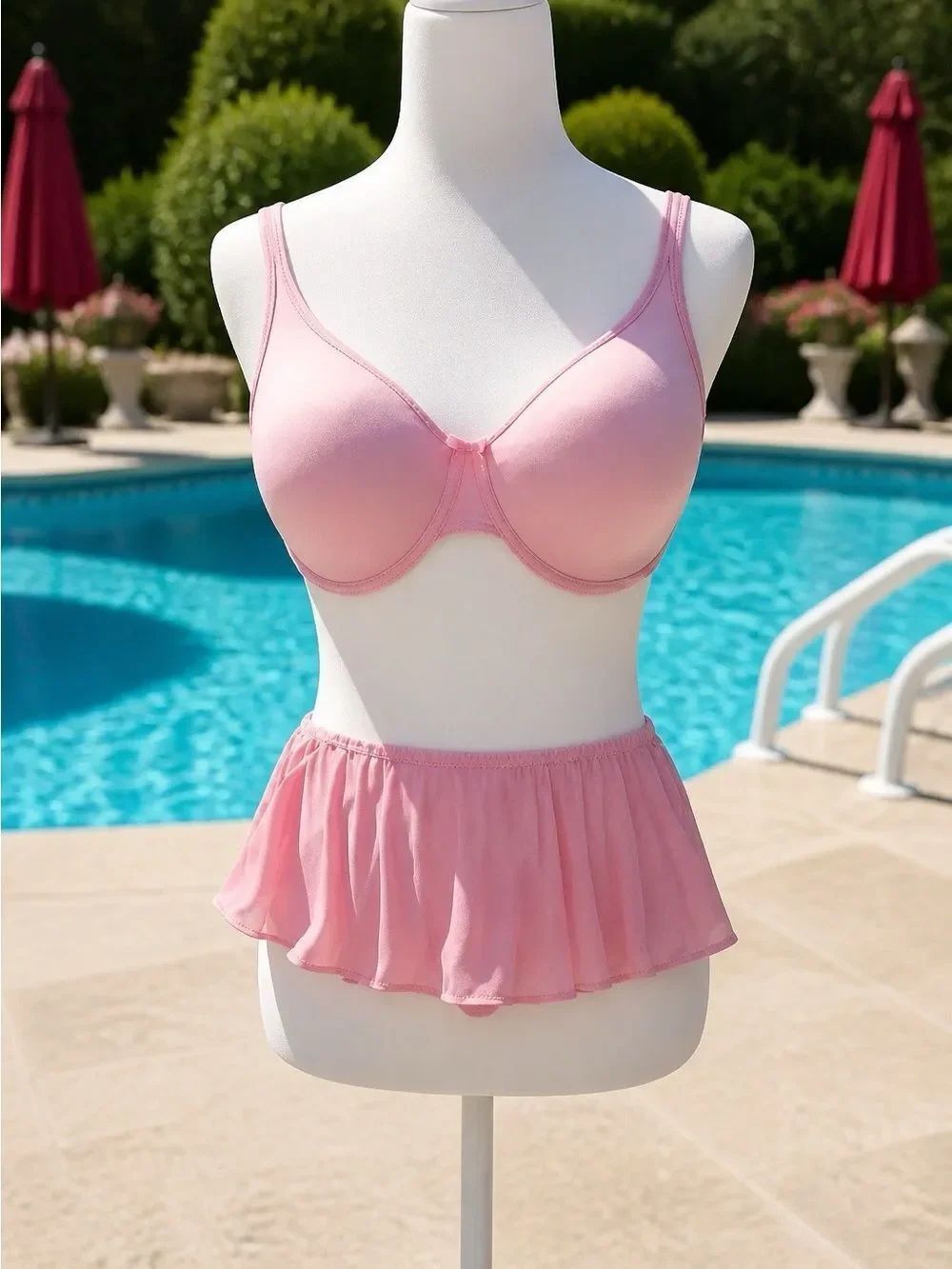 Victoria’s Secret Bra and Skirted V-String